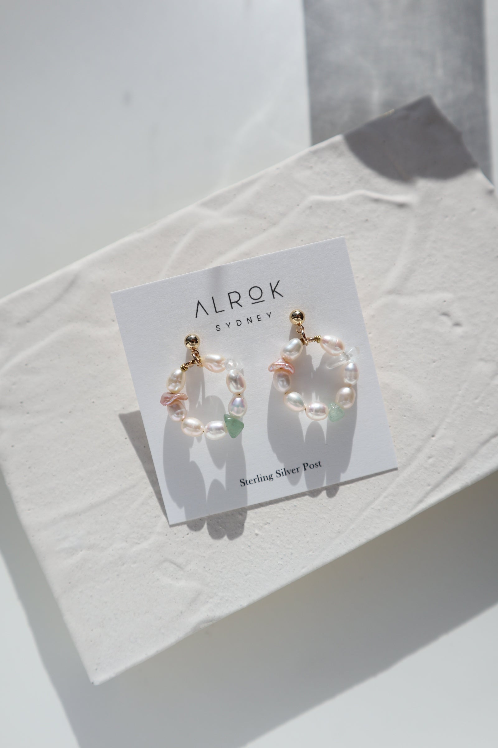 Summer Snow Pearl Earrings image 4