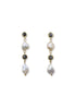 Mumm Crystal + Pearl Drop Earrings   image 7