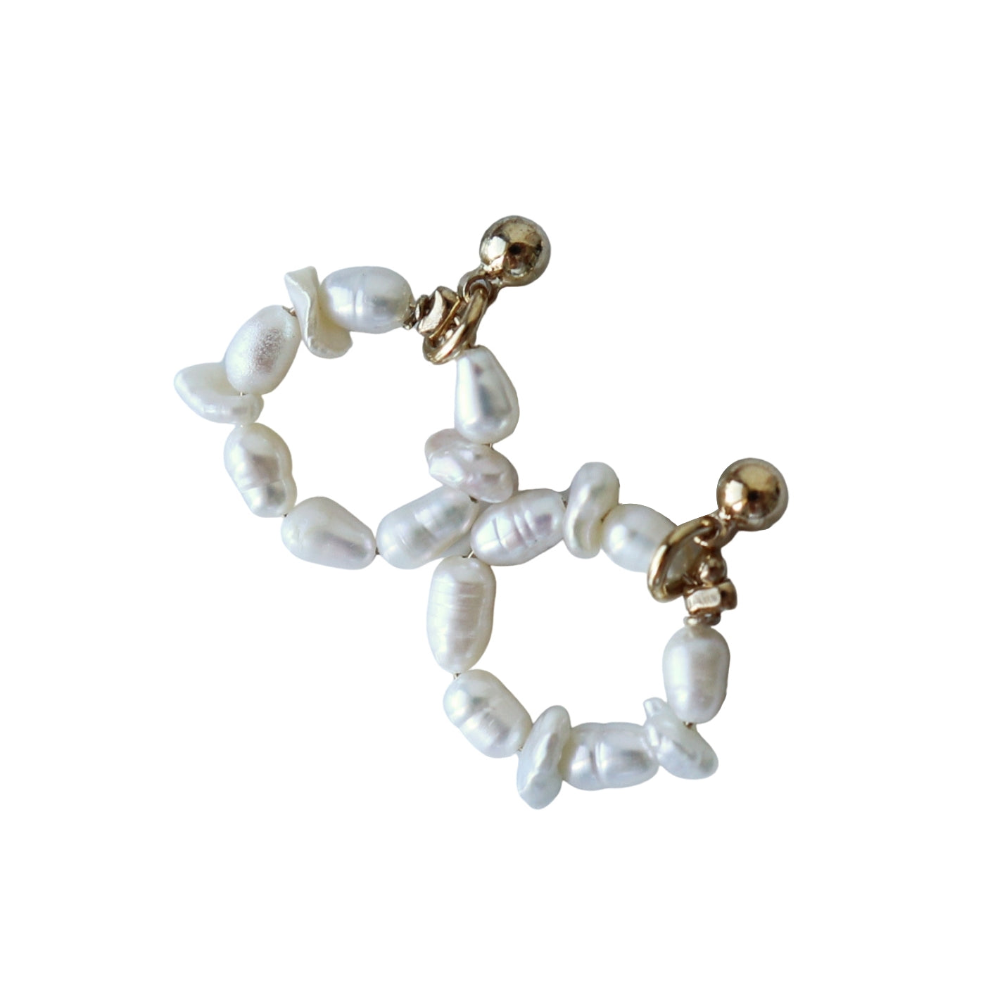 BGFP41 Snow Pearl Earrings Episode 1 image 0
