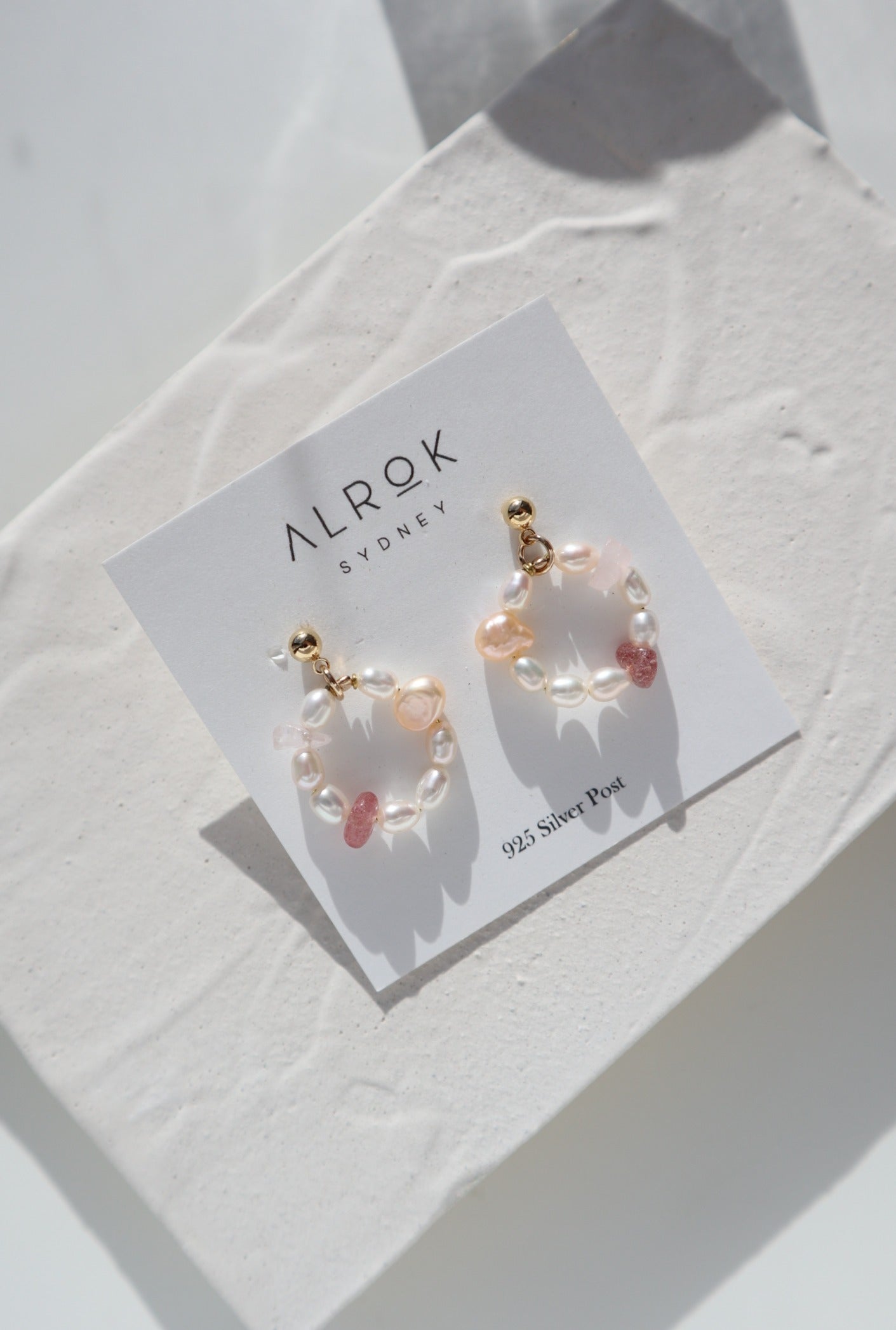 Summer Snow Pearl Earrings image 6