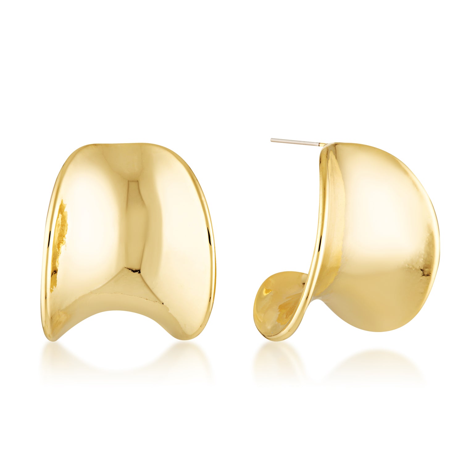 Fluid Curve Earrings