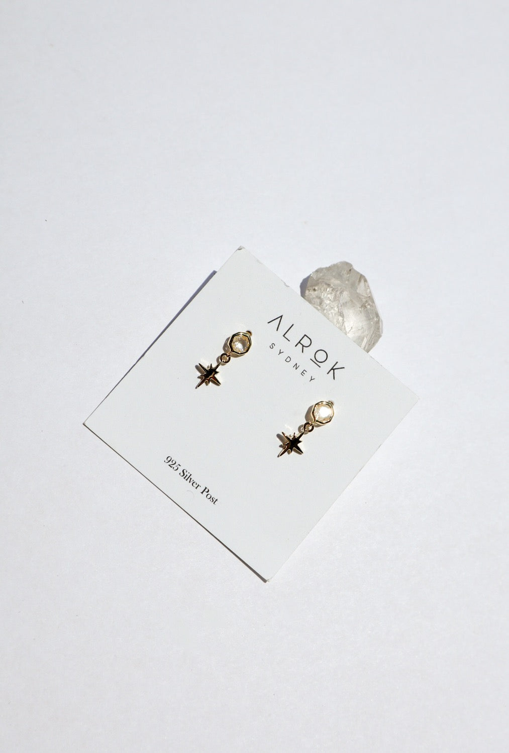 Stardust Crystal Stud Earrings image 0