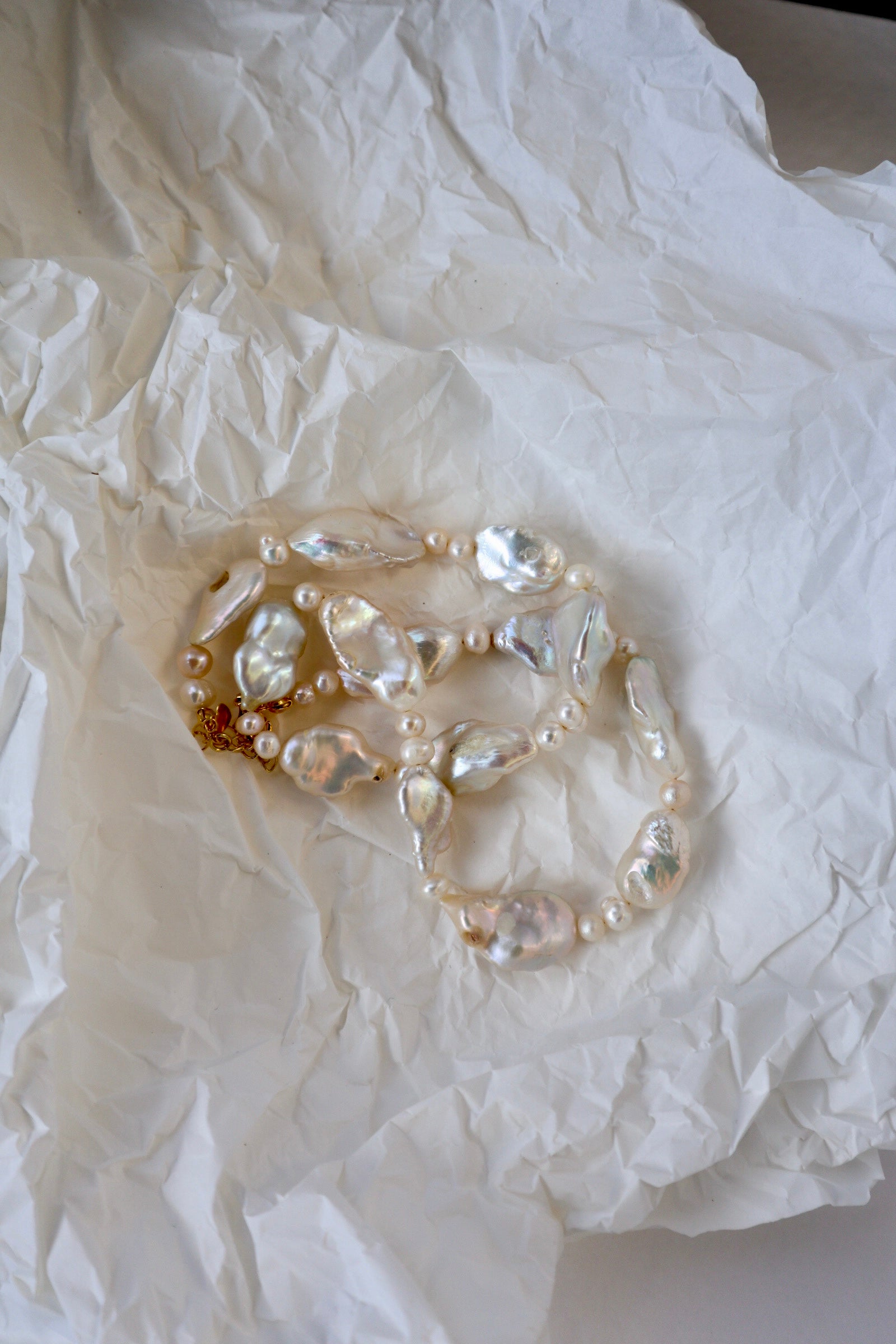 Baroque Pearl Necklace image 4