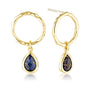Circle Drop Earrings image 0