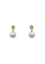 Classic Pearl Stud Earrings image 0