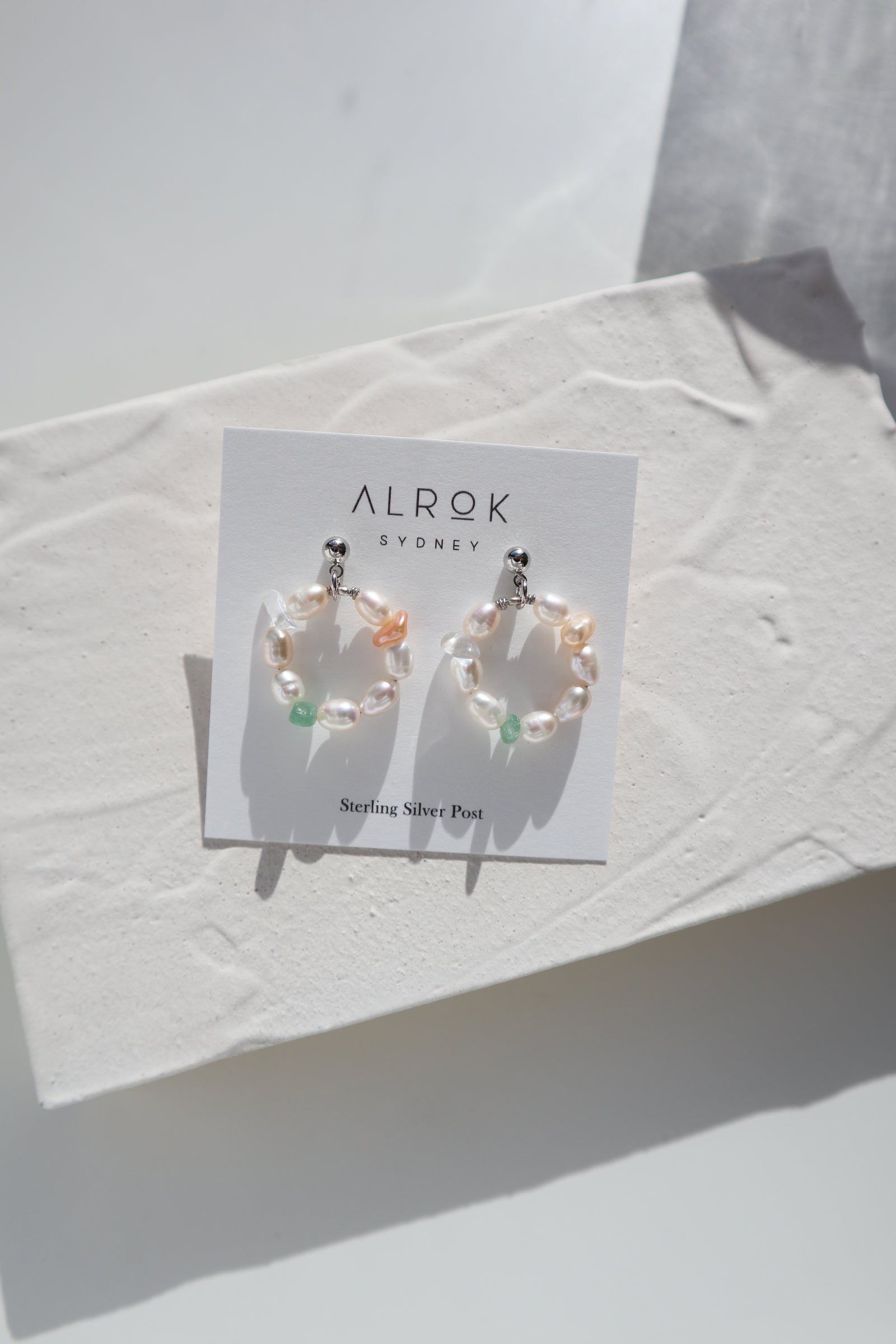 Summer Snow Pearl Earrings image 5