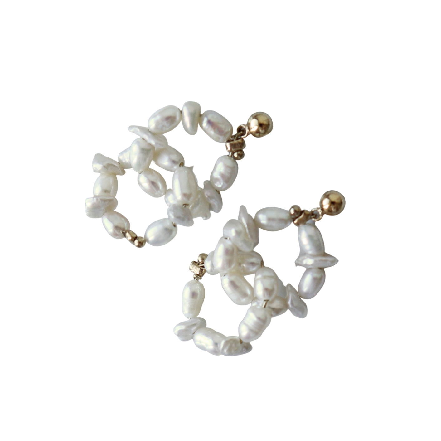 BGFP42 Snow Pearl Earrings Episode 2 image 0