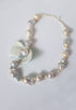 Baroque Pearl Silver Neklace image 0