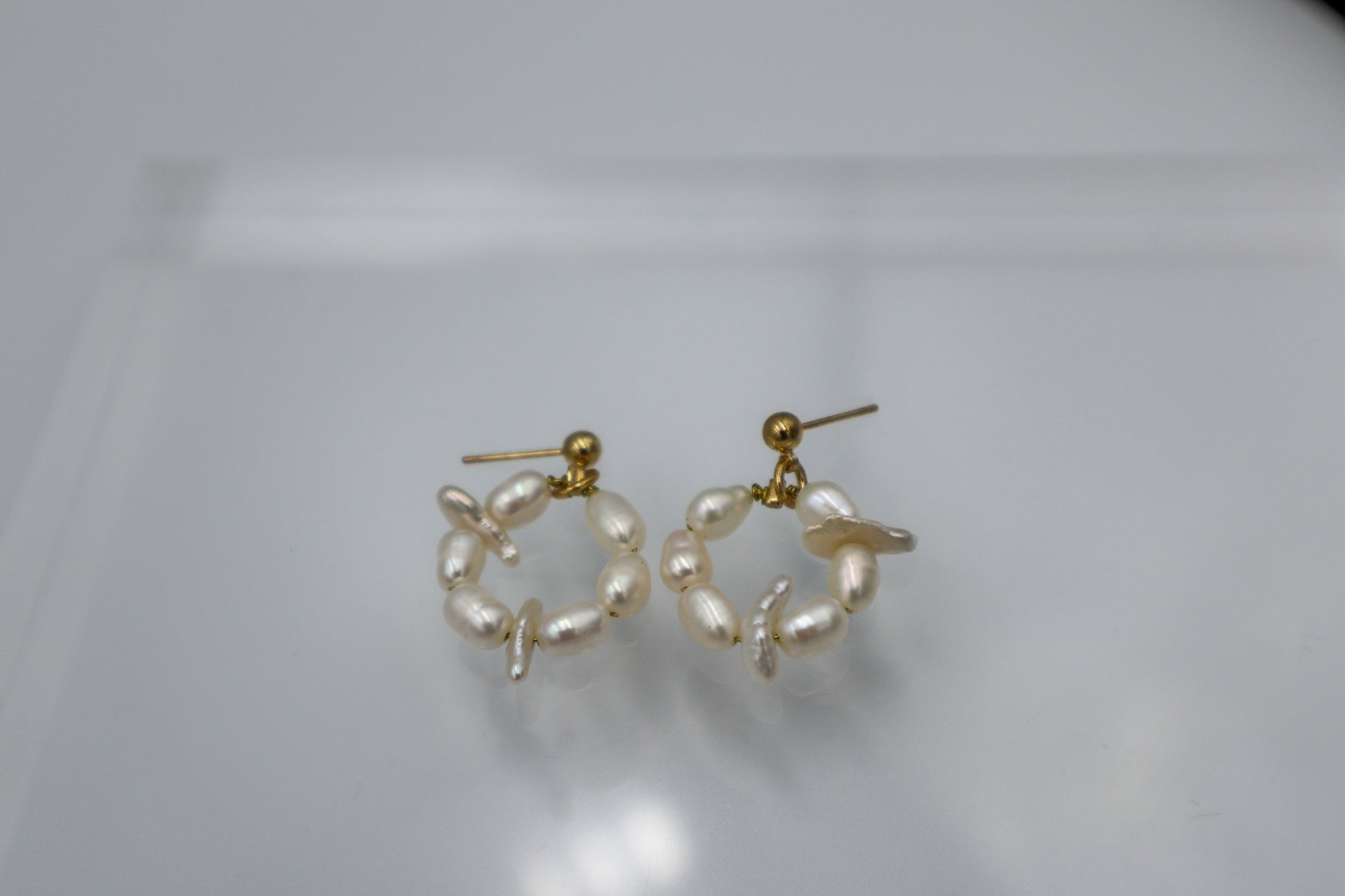 BGFP41 Snow Pearl Earrings Episode 1 image 4