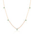 14K Gold Double Sided Necklace image 0