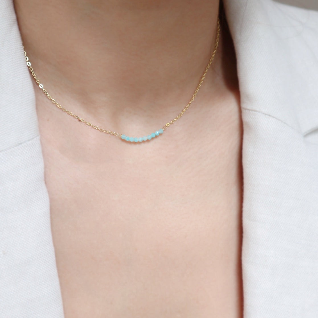 Natural Stone Necklace image 1