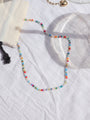 Multi Color Summer Beaded Necklace image 0