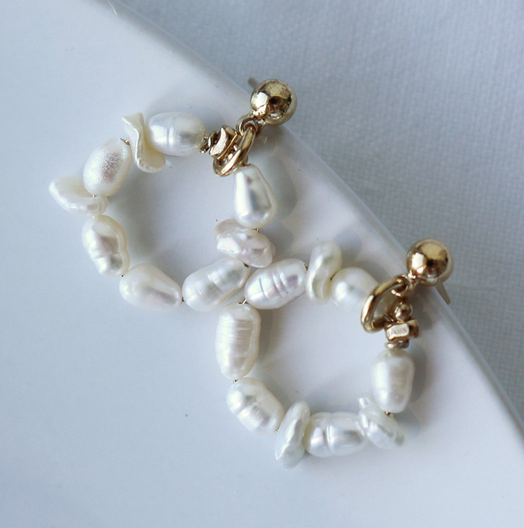 BGFP41 Snow Pearl Earrings Episode 1 image 6