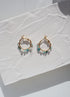 Summer Snow Pearl Hoops image 1