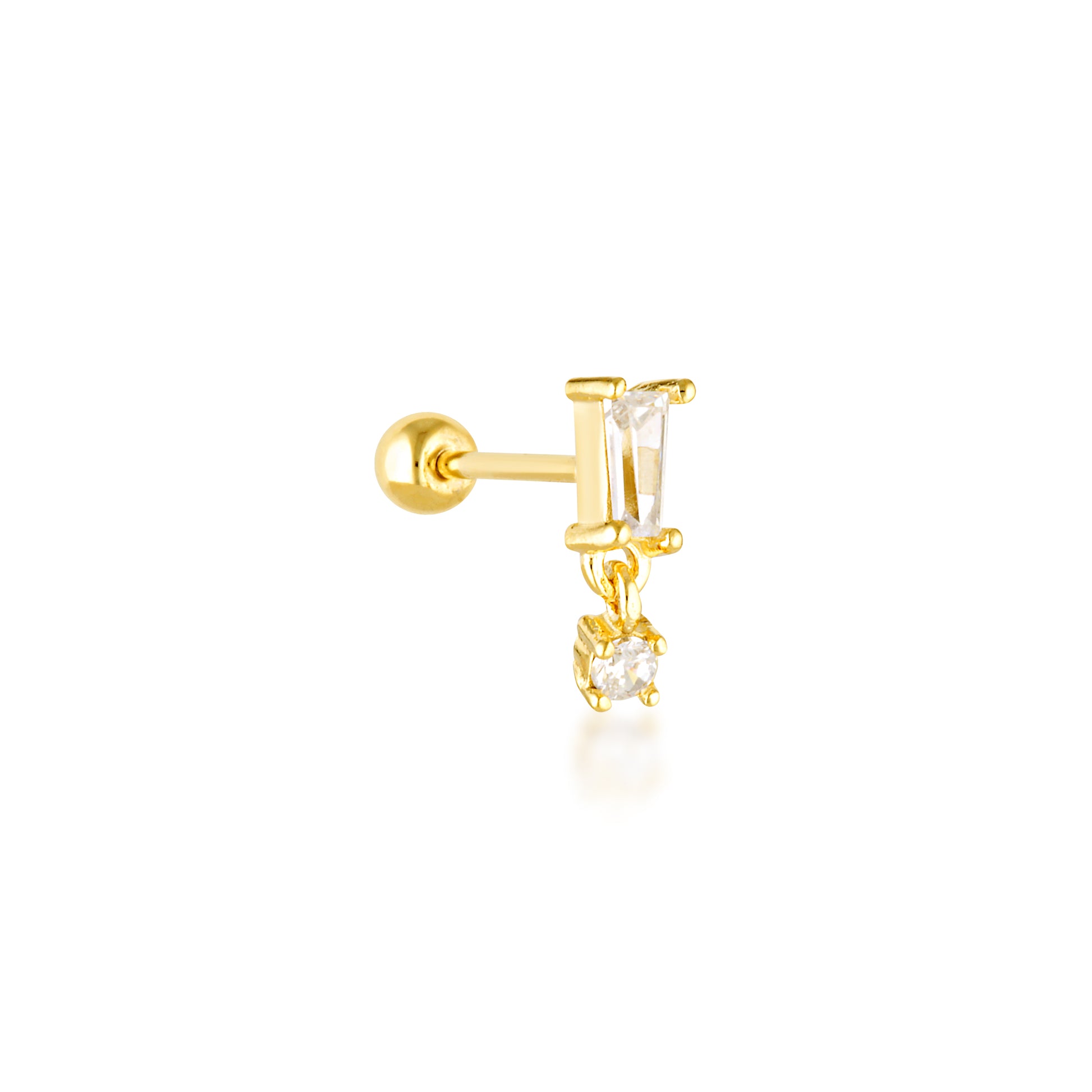 Baquette Cubic Piercing image 0