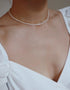 Link Chain Silver Choker Necklace image 4