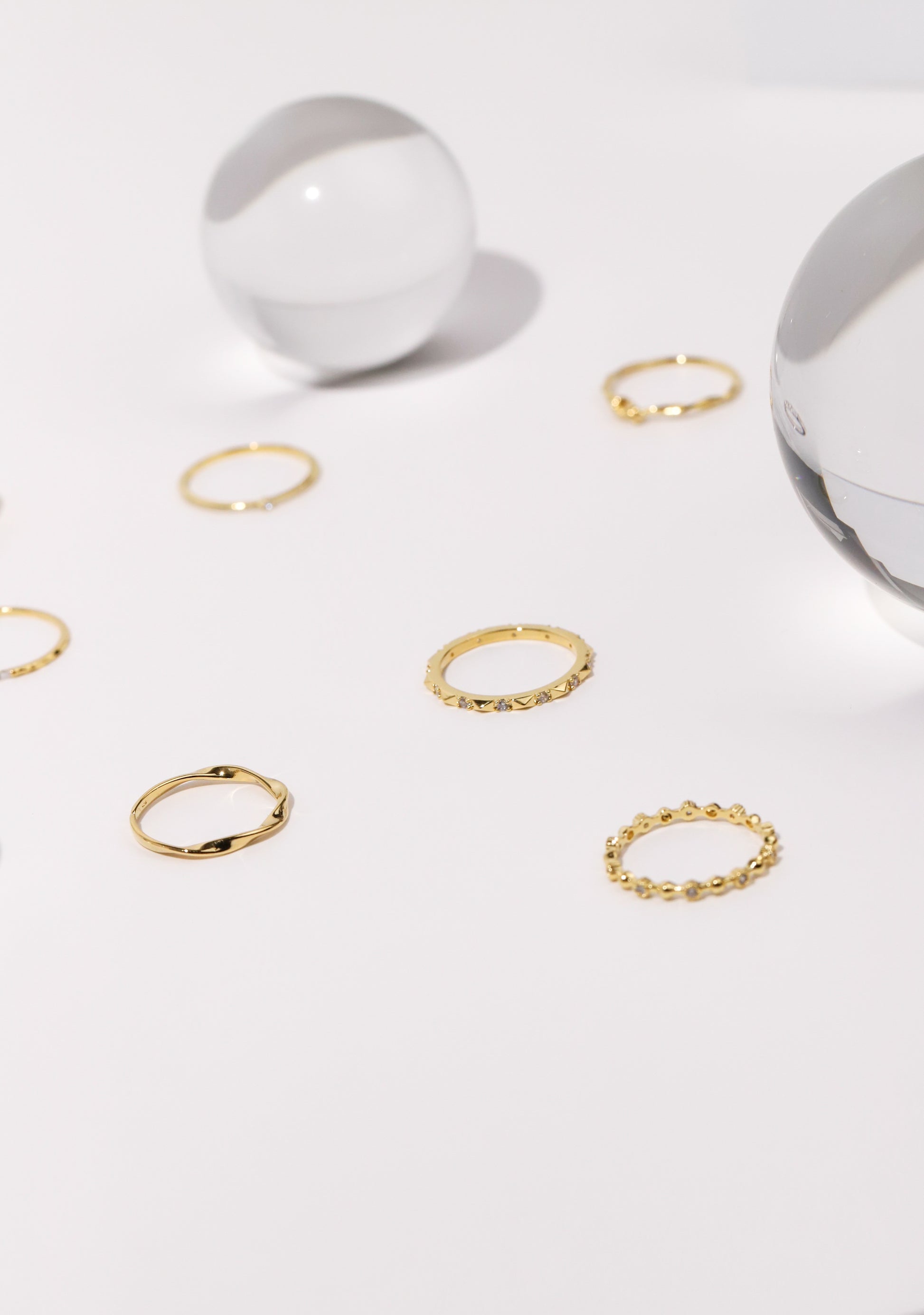 SRC002 Rock Stud Cubic Ring  image 4