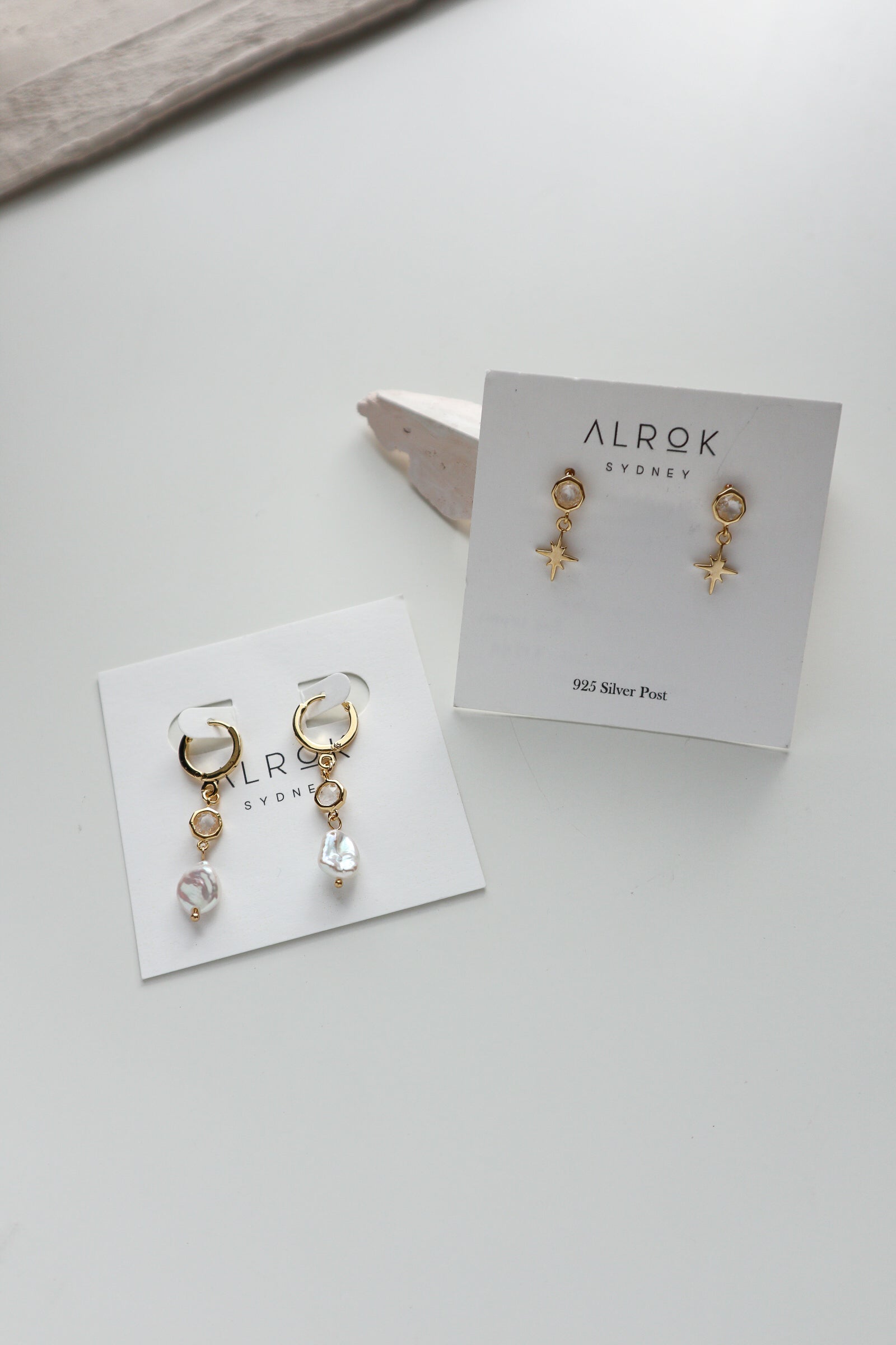 Shine Crystal Huggie Earrings image 3