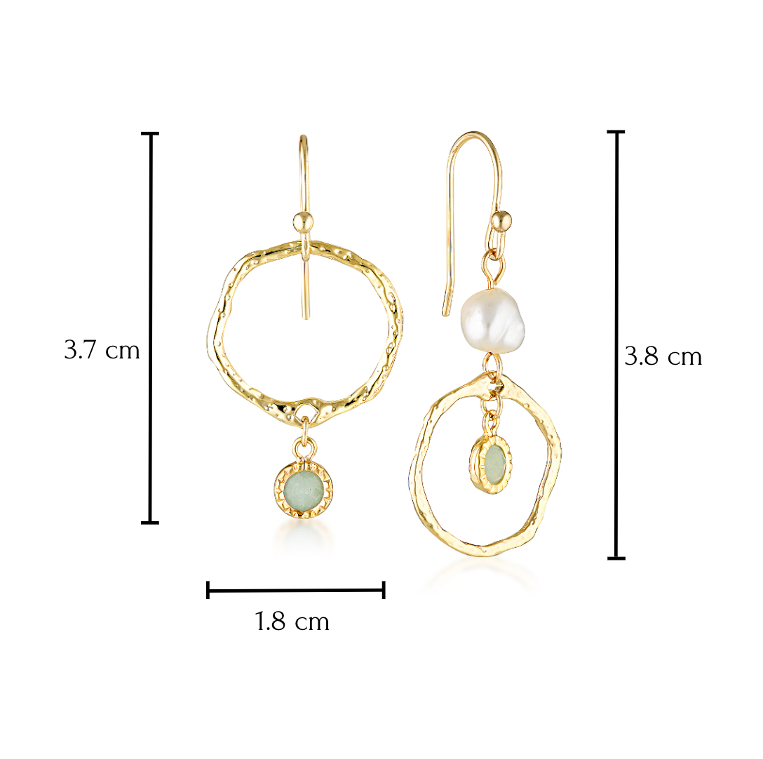 Mismatch Drop Earrings image 1