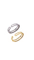 SRC008 Adjustable Double Cubic Ring  image 0