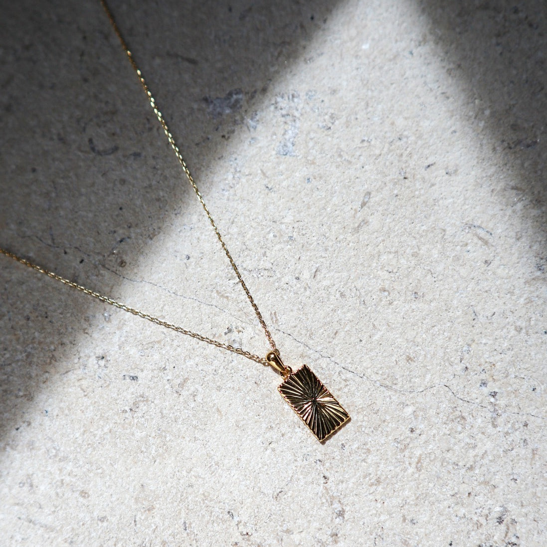 Sunset Silver Necklace image 1