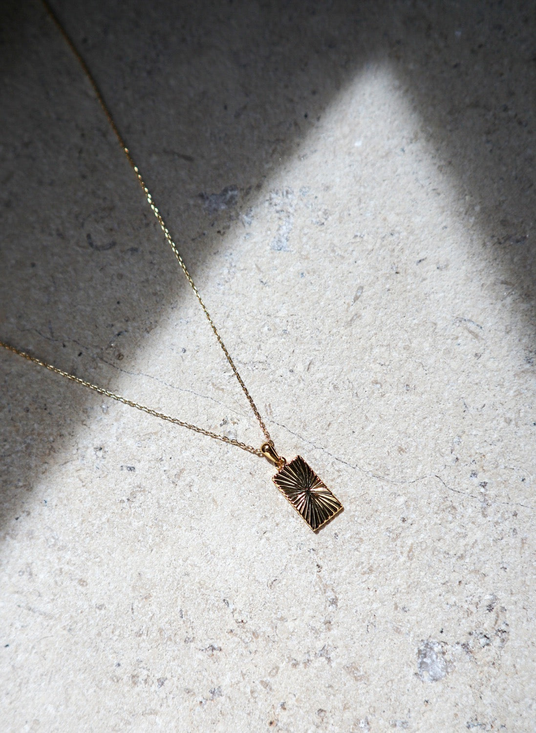 Sunset Silver Necklace image 1