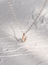 14K Gold Initial Necklace image 4