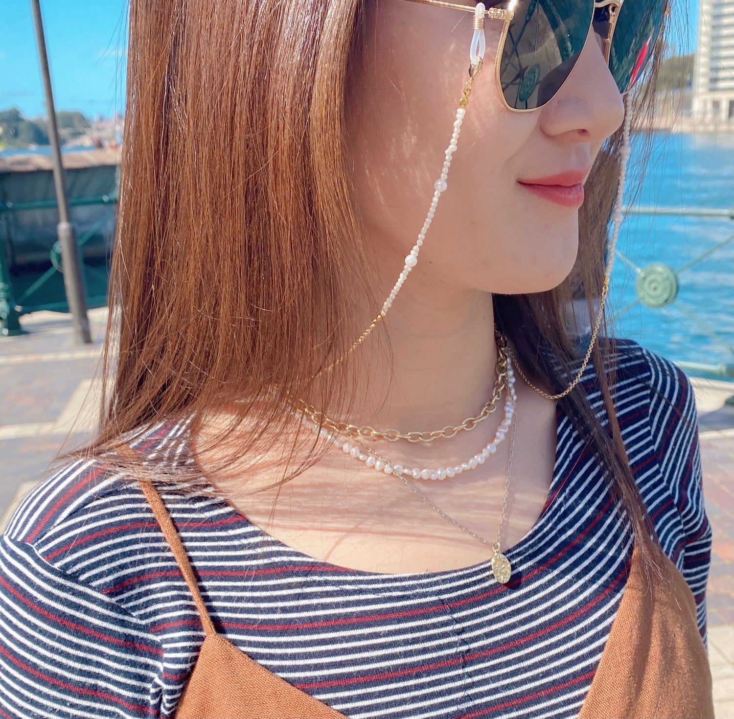 Pearl Sunglass / Mask Chain image 7