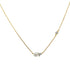 Pearl + Cubic Necklace image 0