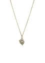 SGN04 Vintage Pearl Silver Necklace image 0