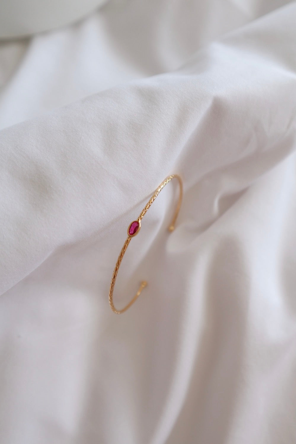 Simple Stone Bangle image 3
