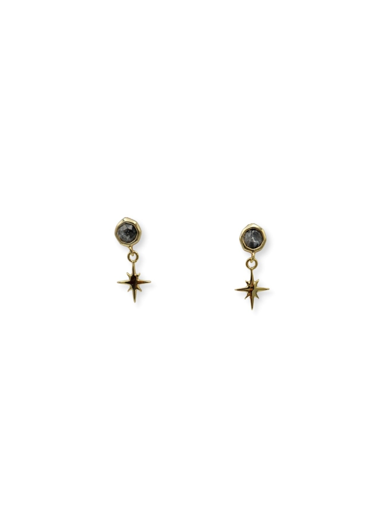 Stardust Labradorite Stud Earrings image 2