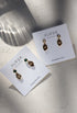 Green Star Stud Earrings image 1