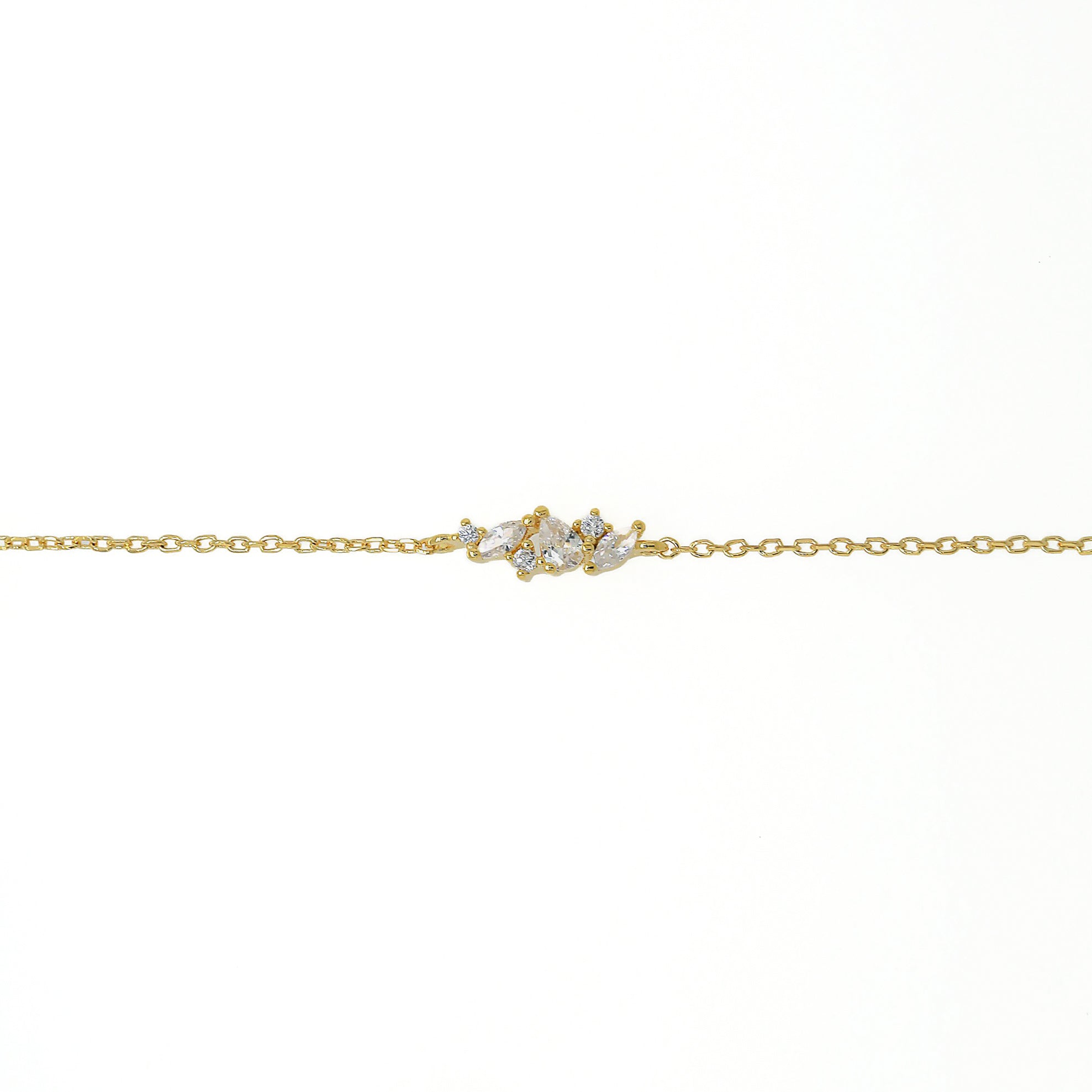 Cubic Cluster Bracelet