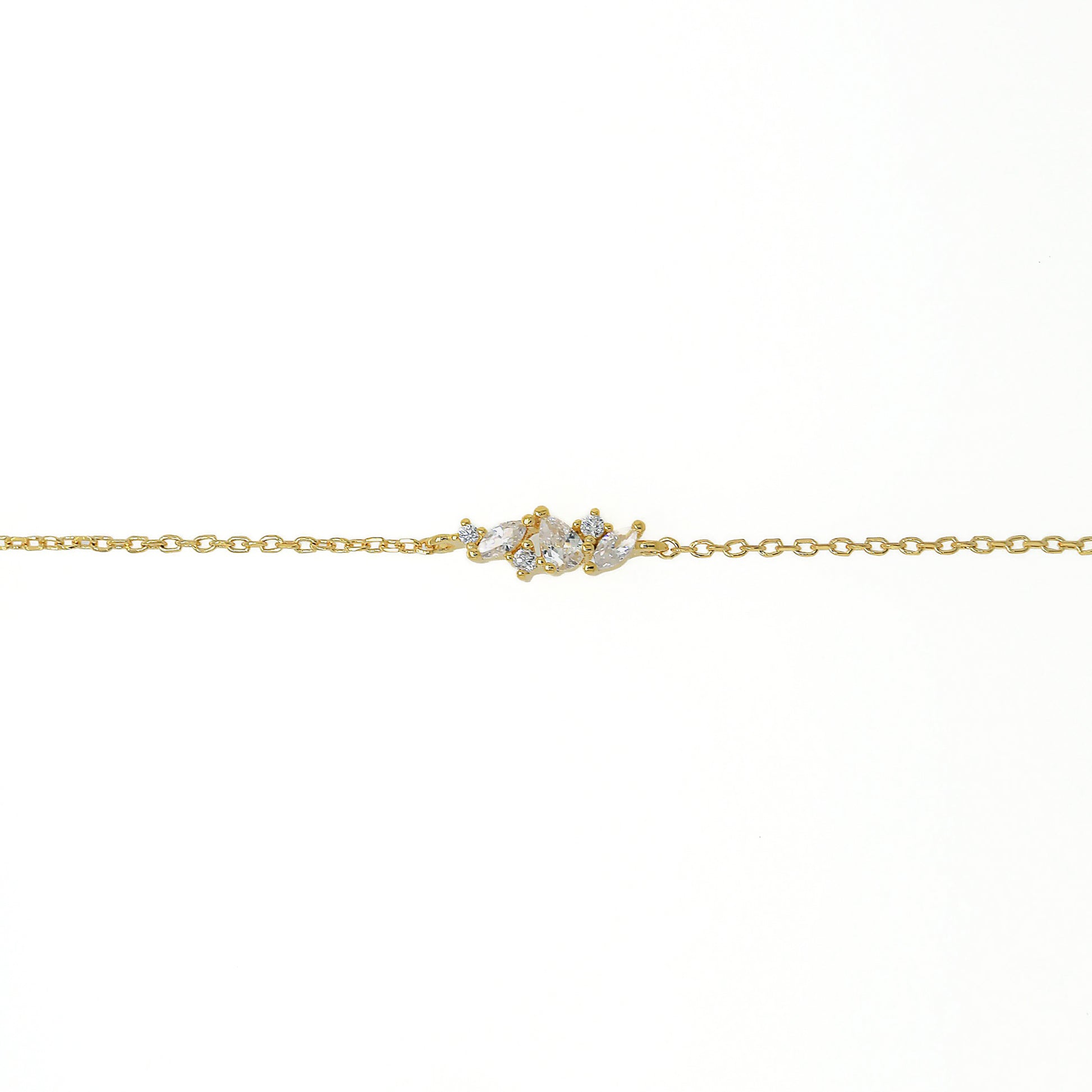 Cubic Cluster Bracelet