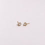 10K Gold Snow Pearl Studs