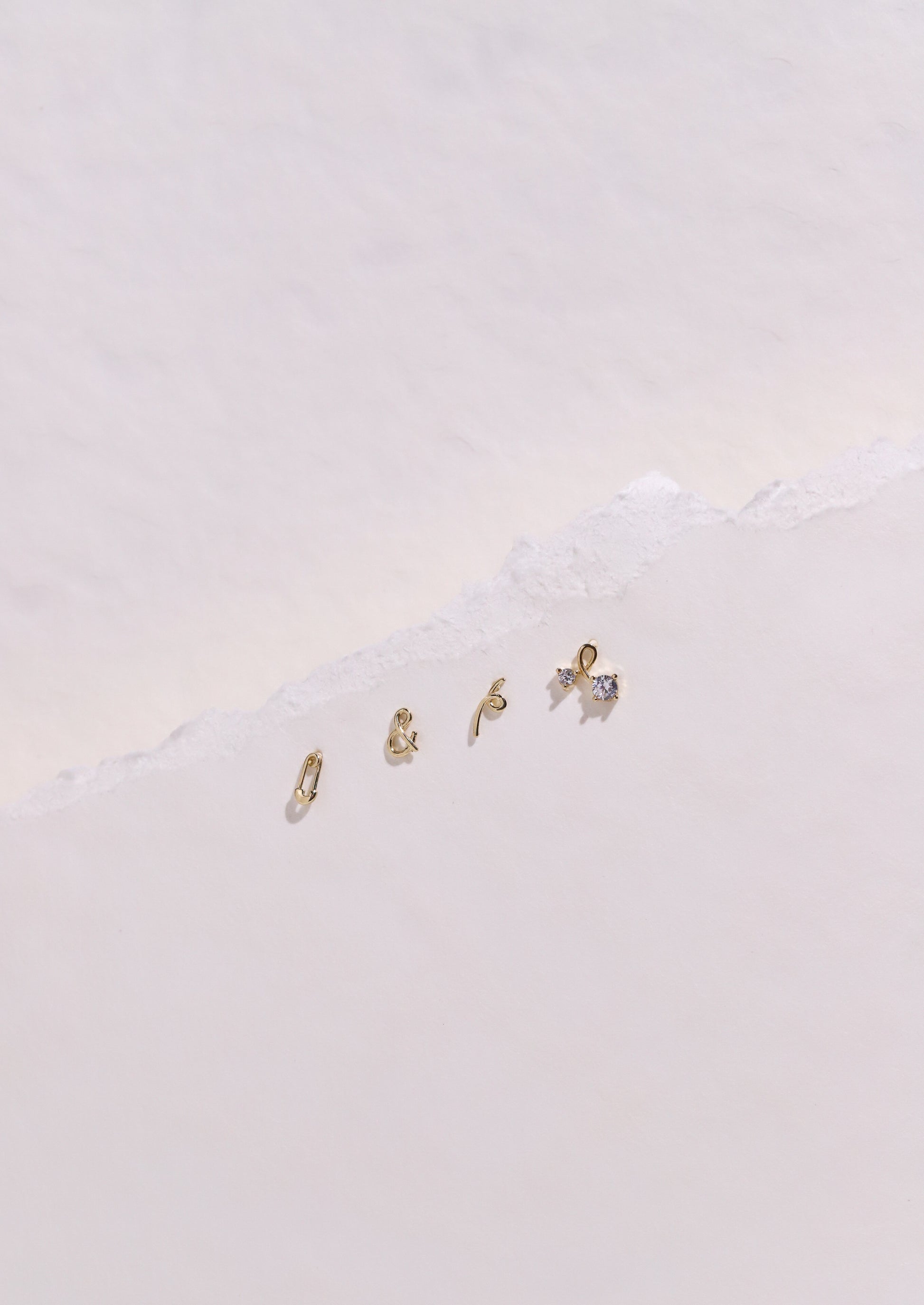 Together Cubic 10K Studs