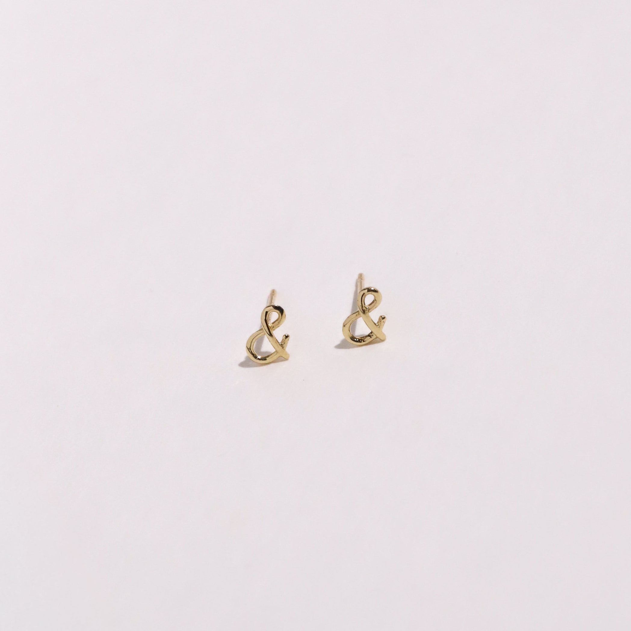 10K Gold & Stud Earrings