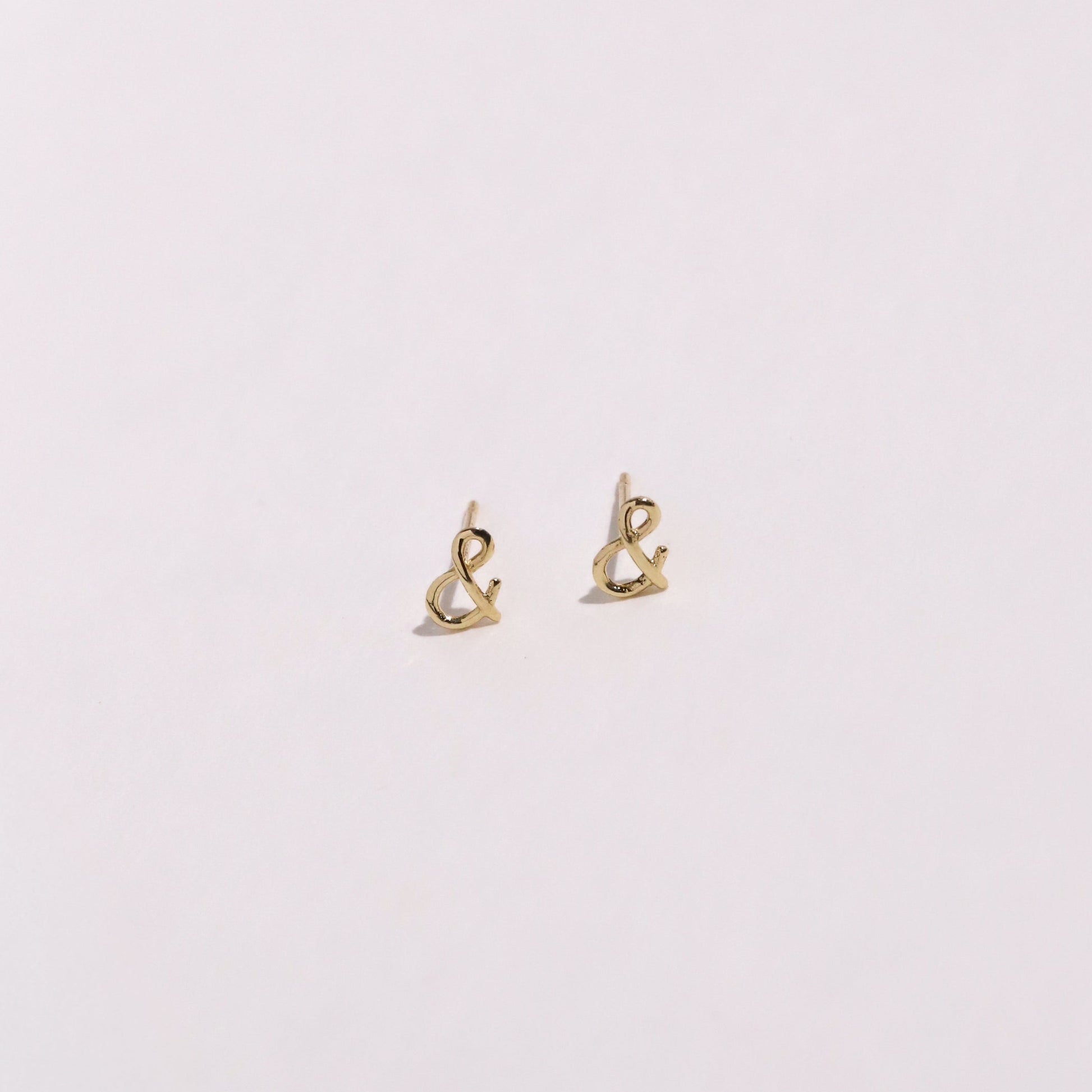 10K Gold & Stud Earrings