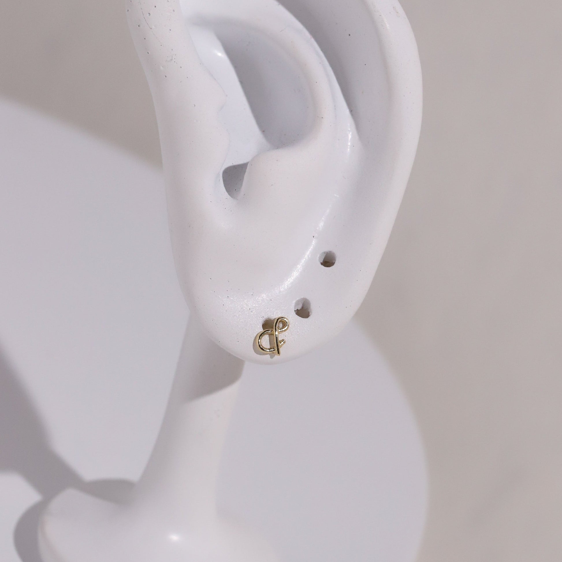 10K Gold & Stud Earrings