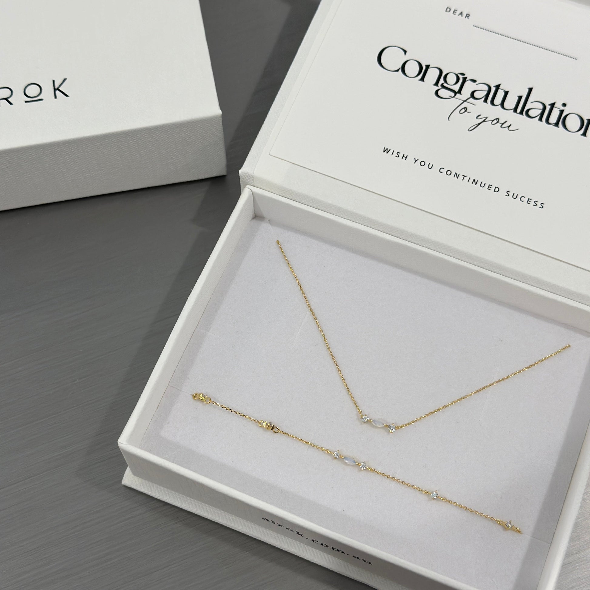 Aurora Necklace Bracelet Set