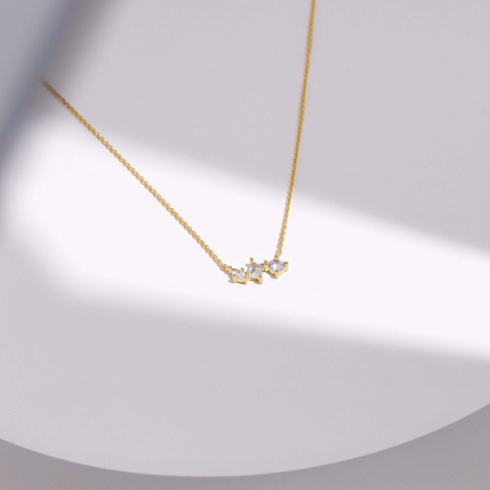 Trinity Sparkle Necklace