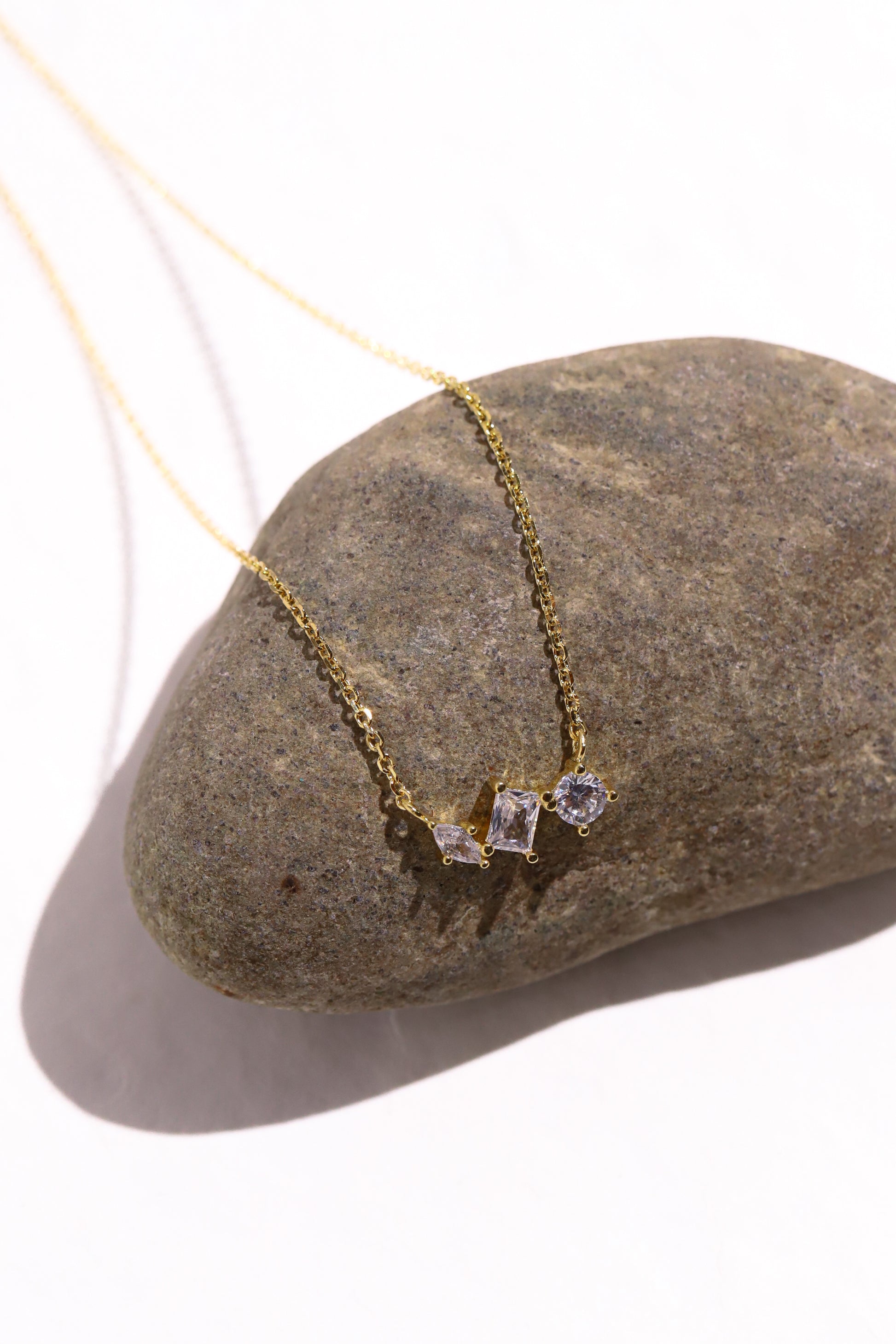 Trinity Sparkle Necklace