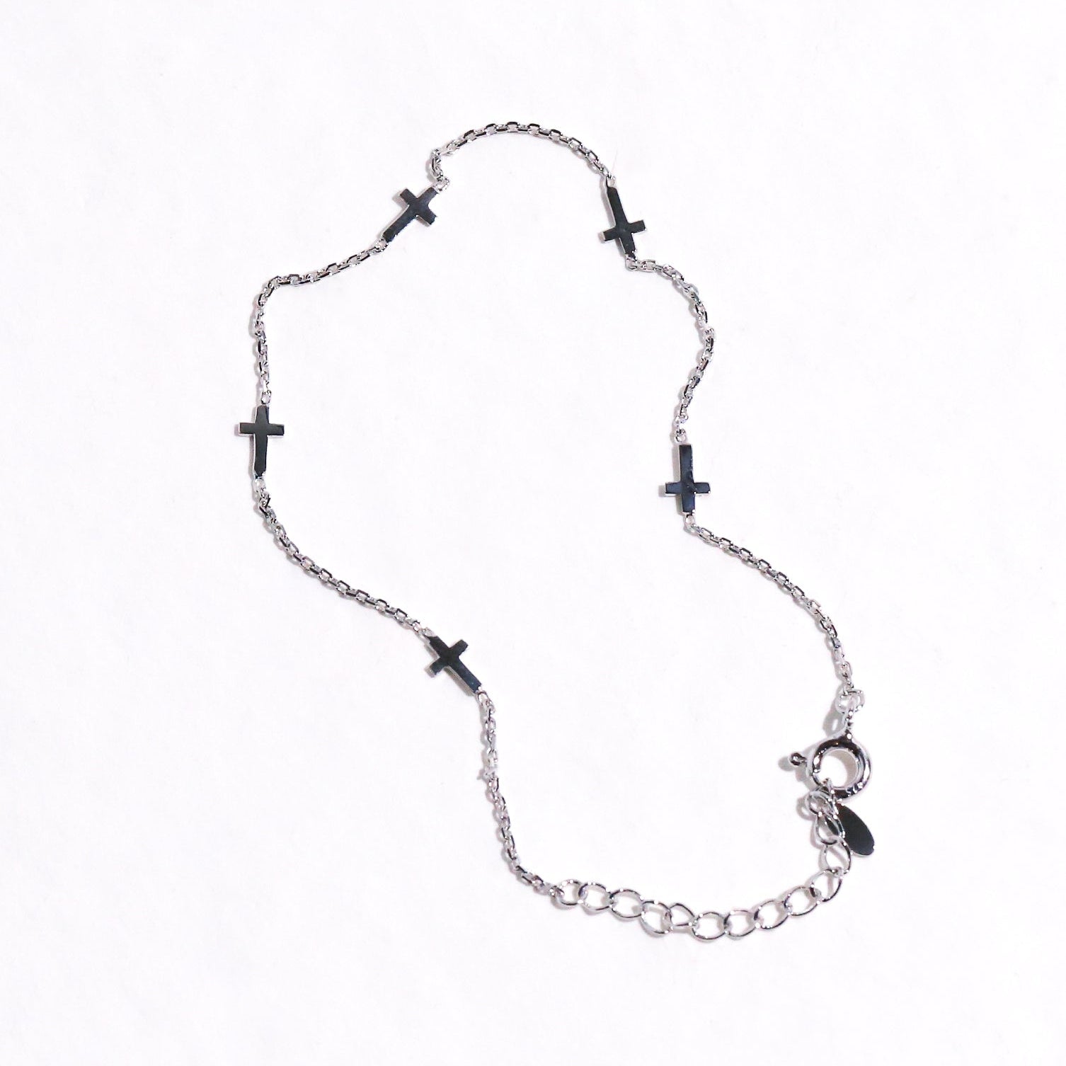 Multiple Cross Chain Bracelet