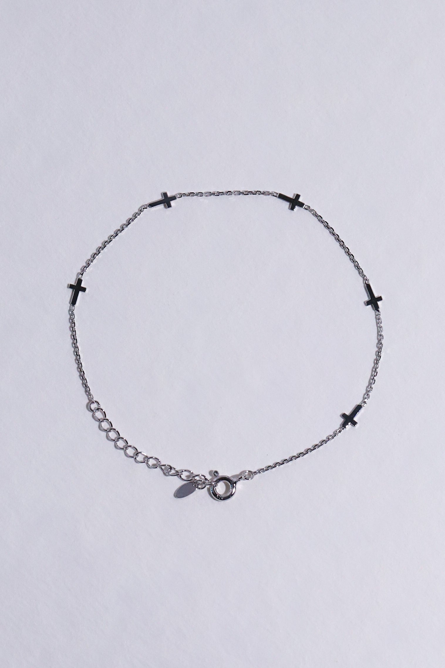 Multiple Cross Chain Bracelet
