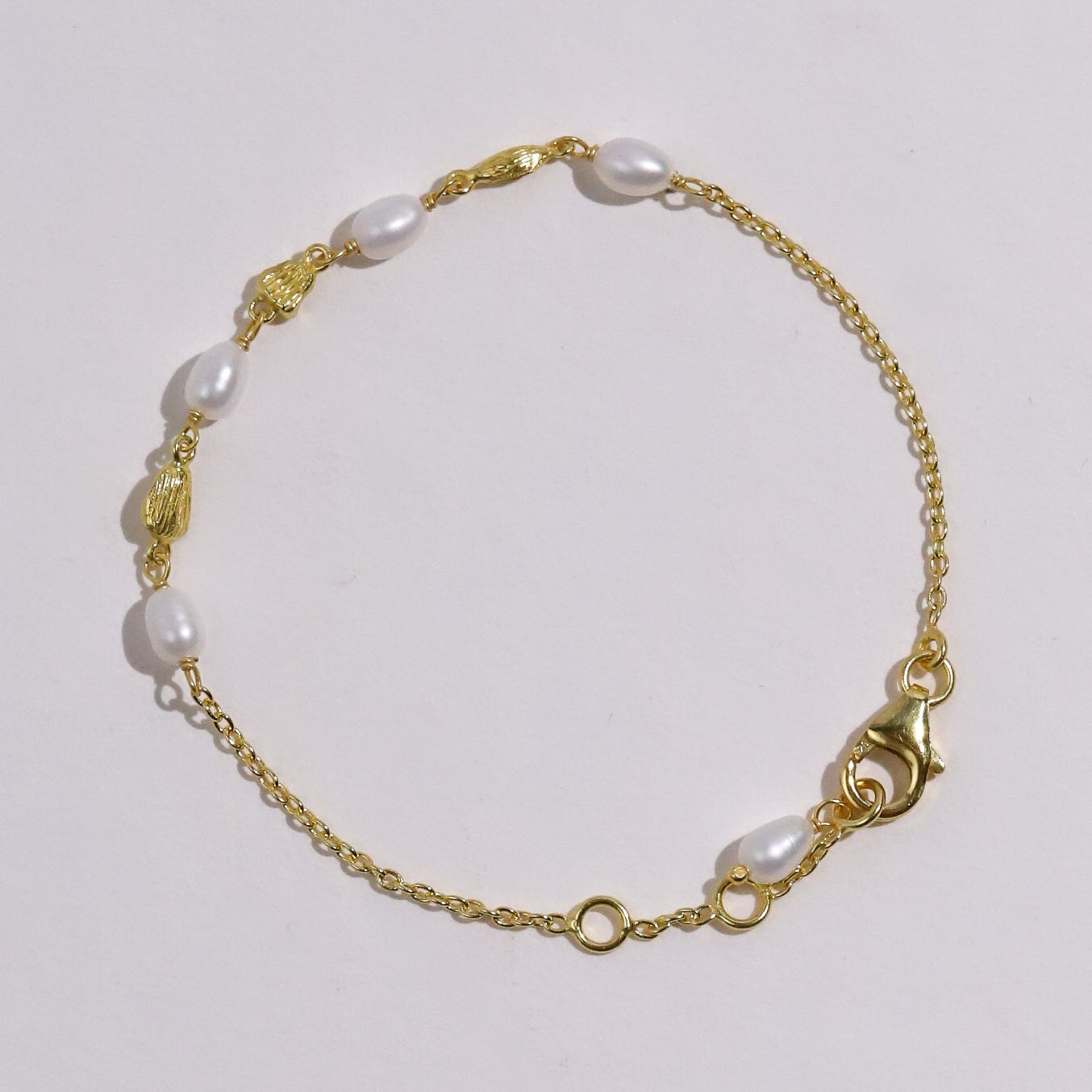 FW Pearl + Shell Bracelet