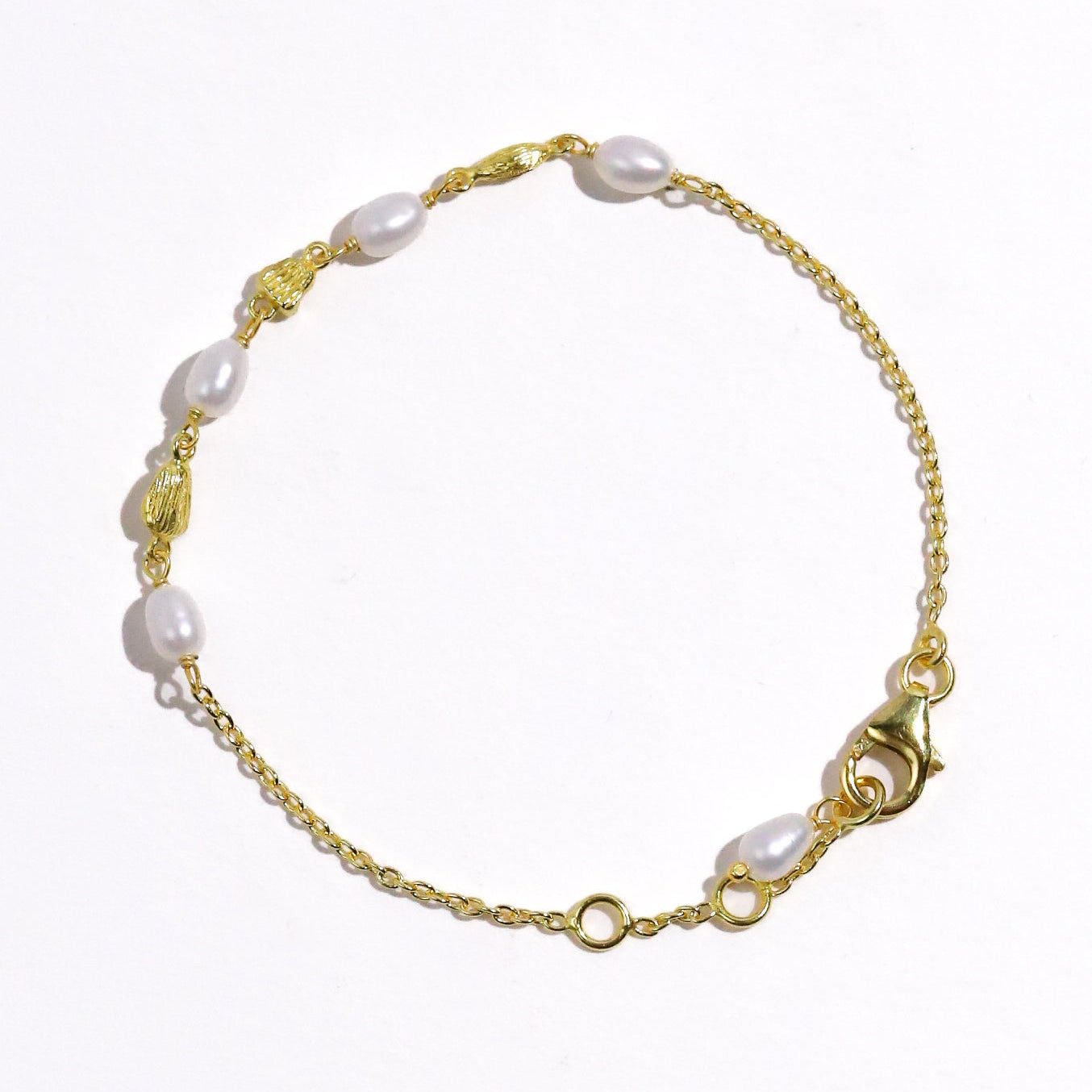 FW Pearl + Shell Bracelet