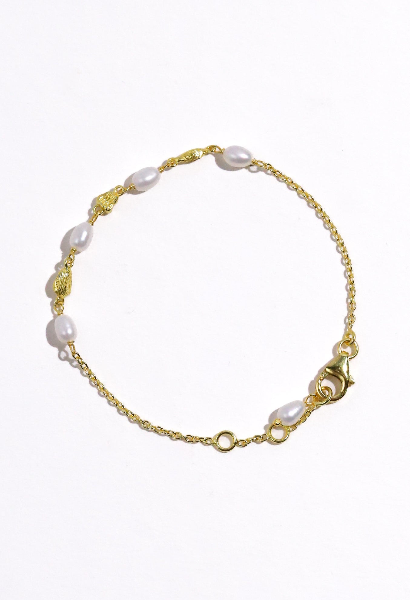 FW Pearl + Shell Bracelet