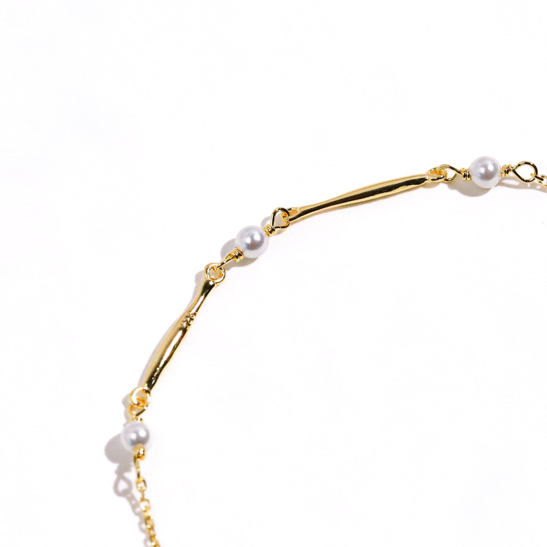 3 Pearl Bar Bracelet