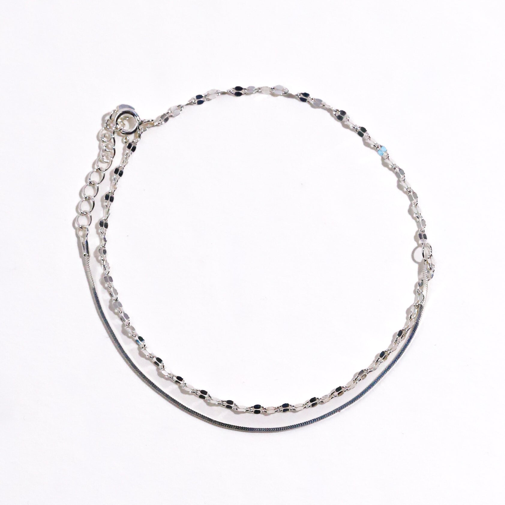 Double Lip Chain Anklet